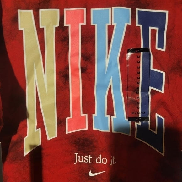 NWT Nike Tie Dye "Just Do It" Tank Top Size Medium CK0154-657 Rare World Peace - Picture 6 of 6